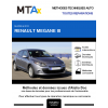 MTA Expert Renault Megane III HAYON 5 portes de 11/2008 à 01/2012
