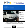 MTA Expert Peugeot Boxer I CHASSIS CABINE 2 portes de 02/1994 à 02/2002