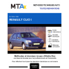 MTA Expert Renault Clio I HAYON 5 portes de 03/1996 à 08/1998