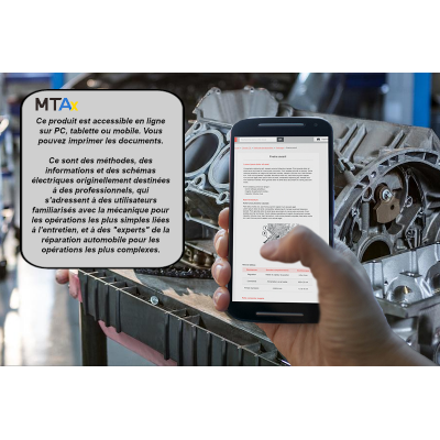 MTA Expert Smart Smart city/fortwo II HAYON 3 portes de 04/2007 à 03/2015