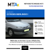 MTA Expert Citroen Berlingo I PLANCHER CABINE 2 portes de 07/1997 à 11/2002