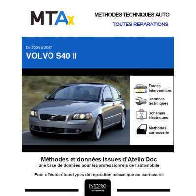 MTA Expert Volvo S40 II BERLINE 4 portes de 01/2004 à 06/2007