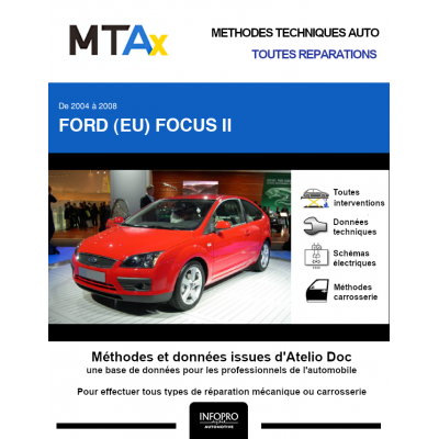 MTA Expert Ford (eu) Focus II HAYON 3 portes de 09/2004 à 12/2007