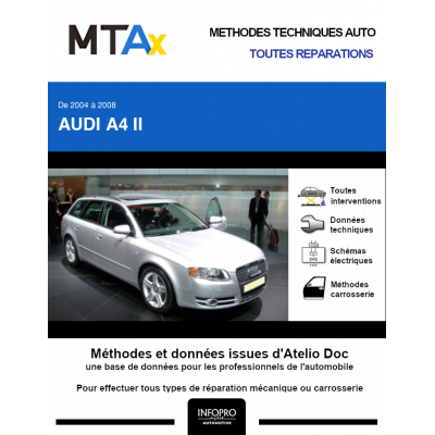 MTA Expert Audi A4 II BREAK 5 portes de 09/2004 à 04/2008