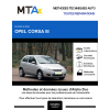 MTA Expert Opel Corsa III HAYON 3 portes de 08/2003 à 09/2006