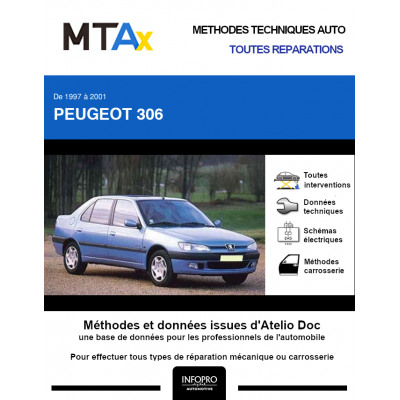 MTA Expert Peugeot 306 BERLINE 4 portes de 04/1997 à 12/2001