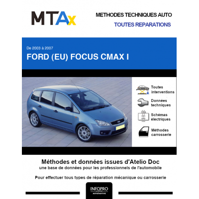 MTA Expert Ford (eu) Focus cmax I MONOSPACE 5 portes de 09/2003 à 03/2007