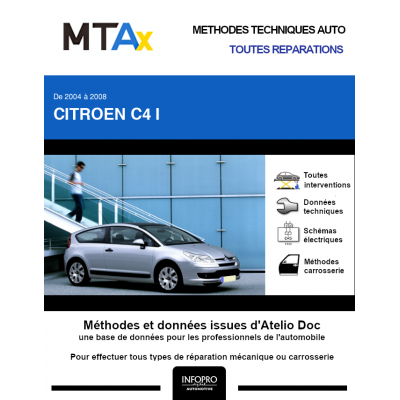 MTA Expert Citroen C4 I HAYON 3 portes de 11/2004 à 07/2008