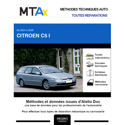 MTA Expert Citroen C5 I BREAK 5 portes de 09/2004 à 06/2008