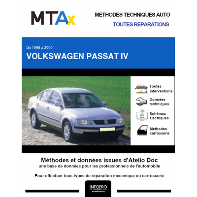 MTA Expert Volkswagen Passat IV BERLINE 4 portes de 10/1996 à 10/2000