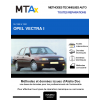 MTA Expert Opel Vectra I BERLINE 4 portes de 09/1988 à 06/1992