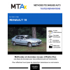 MTA Expert Renault 19 HAYON 5 portes de 04/1992 à 03/1996