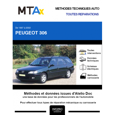 MTA Expert Peugeot 306 BREAK 5 portes de 04/1997 à 03/2002