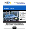 MTA Expert Renault Clio II HAYON 5 portes de 06/2001 à 07/2006