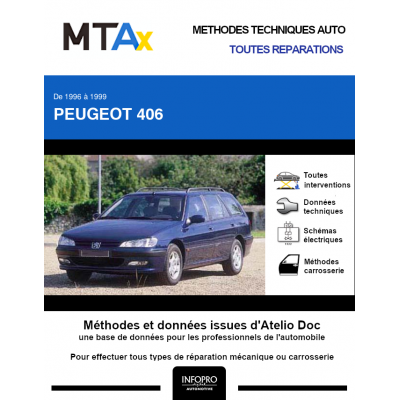 MTA Expert Peugeot 406 BREAK 5 portes de 10/1996 à 04/1999