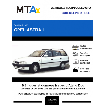MTA Expert Opel Astra I BREAK 5 portes de 07/1994 à 03/1998