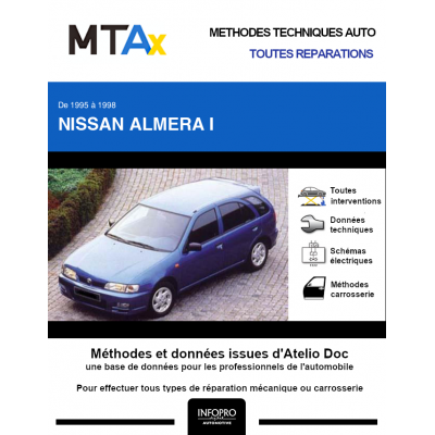 MTA Expert Nissan Almera I HAYON 5 portes de 10/1995 à 04/1998