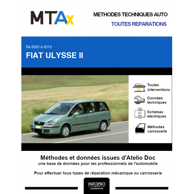MTA Expert Fiat Ulysse II MONOSPACE 5 portes de 09/2002 à 06/2010