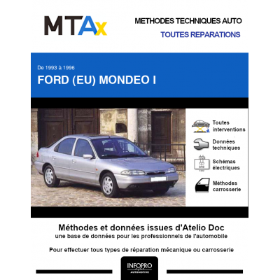 MTA Expert Ford (eu) Mondeo I HAYON 5 portes de 01/1993 à 09/1996