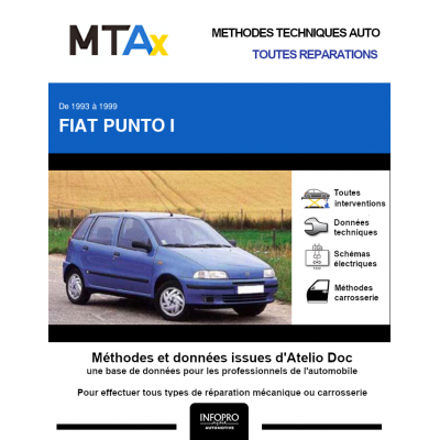 MTA Expert Fiat Punto I HAYON 5 portes de 11/1993 à 10/1999