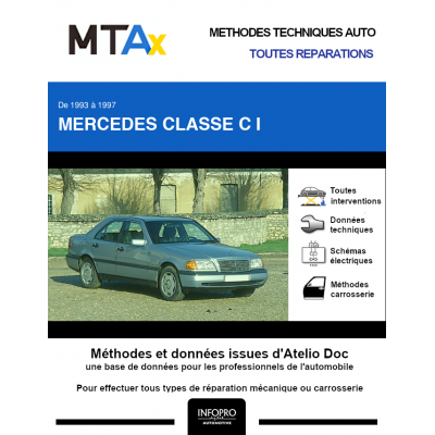 MTA Expert Mercedes Classe c I BERLINE 4 portes de 06/1993 à 06/1997