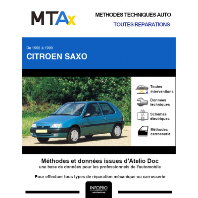 MTA Expert Citroen Saxo HAYON 3 portes de 03/1996 à 09/1999