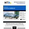 MTA Expert Toyota Carina III BERLINE 4 portes de 07/1992 à 12/1997