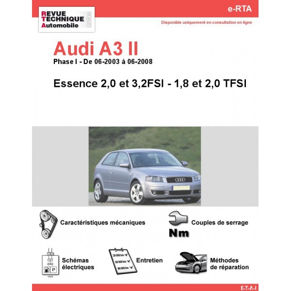 rta audi a3