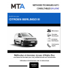 MTA Citroen Berlingo III FOURGON 4 portes de 05/2018 à ce jour