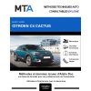 MTA Citroen C4 cactus HAYON 5 portes de 10/2017 à ce jour