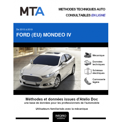 MTA Ford (eu) Mondeo IV BERLINE 4 portes de 11/2014 à ce jour