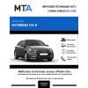 MTA Hyundai I10 II HAYON 5 portes de 09/2016 à ce jour