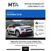 MTA Citroen C3 III HAYON 5 portes de 10/2016 à ce jour