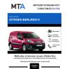 MTA Citroen Berlingo II FOURGON 3 portes de 02/2012 à 09/2015