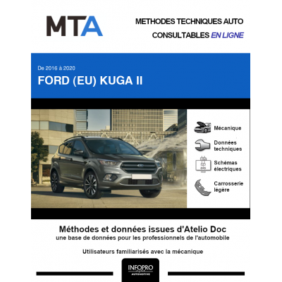 MTA Ford (eu) Kuga II BREAK 5 portes de 10/2016 à ce jour