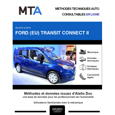 MTA Ford (eu) Transit connect II FOURGON 5 portes de 09/2013 à ce jour