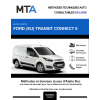 MTA Ford (eu) Transit connect II FOURGON 3 portes de 09/2013 à ce jour