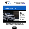 MTA Peugeot Expert III FOURGON 4 portes de 03/2016 à ce jour