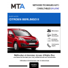 MTA Citroen Berlingo II FOURGON 3 portes de 04/2015 à ce jour