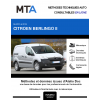 MTA Citroen Berlingo II FOURGON 4 portes de 04/2015 à ce jour