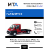 MTA Fiat Ducato III CHASSIS CABINE 2 portes de 06/2006 à 06/2015
