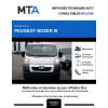 MTA Peugeot Boxer III PLATEAU DOUBLE CABINE 4 portes de 06/2006 à 06/2015