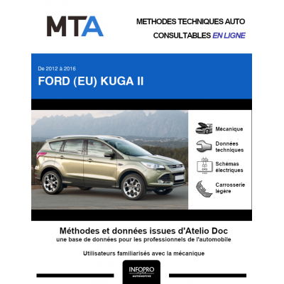 MTA Ford (eu) Kuga II BREAK 5 portes de 09/2012 à ce jour