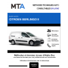 MTA Citroen Berlingo II FOURGON 5 portes de 02/2012 à 09/2015