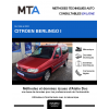 MTA Citroen Berlingo I BREAK 5 portes de 09/1996 à 11/2002