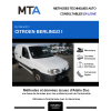 MTA Citroen Berlingo I FOURGON 4 portes de 07/1996 à 11/2002