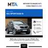 MTA Kia Sportage III BREAK 5 portes de 03/2014 à 06/2016