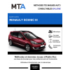 MTA Renault Scenic III MONOSPACE 5 portes de 04/2013 à ce jour