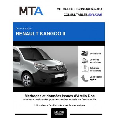 MTA Renault Kangoo II BREAK 5 portes de 01/2013 à ce jour