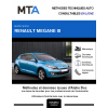MTA Renault Megane III HAYON 5 portes de 01/2012 à 06/2014